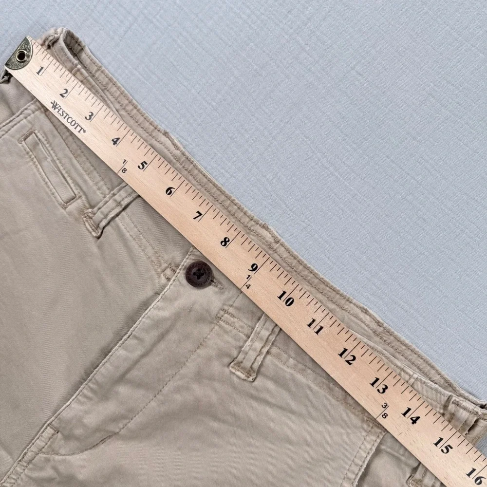 Y2K American Eagle Mens‎ Cargo Pants 29x32 (30x29) Original Straight Khaki Tan